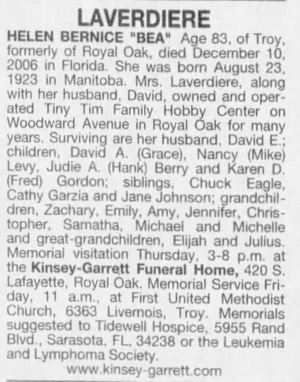 Tiny Tim Hobby Center - 2006 December 11 - Former Owner Passes Away (newer photo)